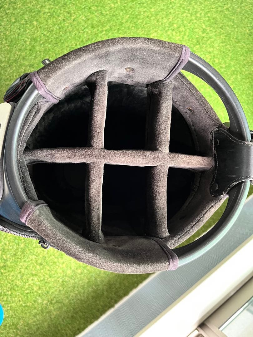 Titleist キャディバッグ 黒/白/赤　ツアーモデル