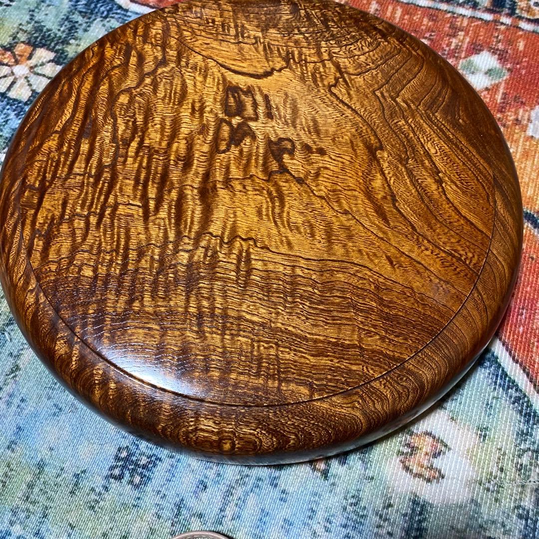 お値下げしました★骨董品★木目最高級品　ケヤキ　茶櫃　ちゃひつ　新品未使用