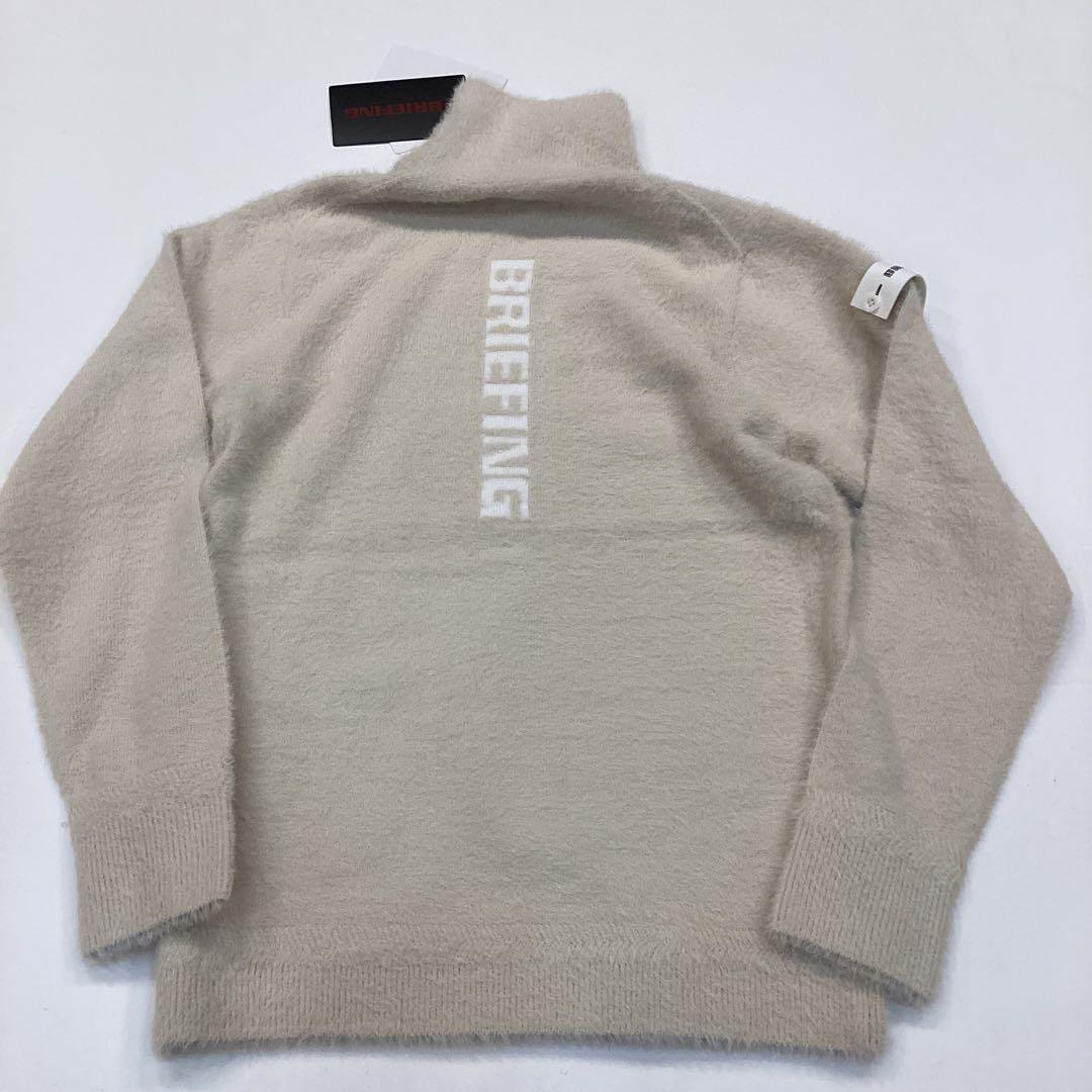 完売品　BRIEFING SHAGGY LOGO TURTLENECK KNIT