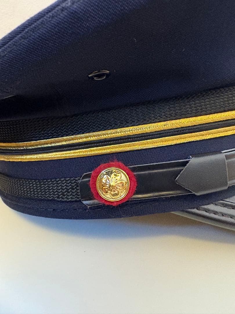 制帽 本物仕様 警察・消防・日本軍モチーフカスタム帽子 金刺繍 コスプレ 撮影用