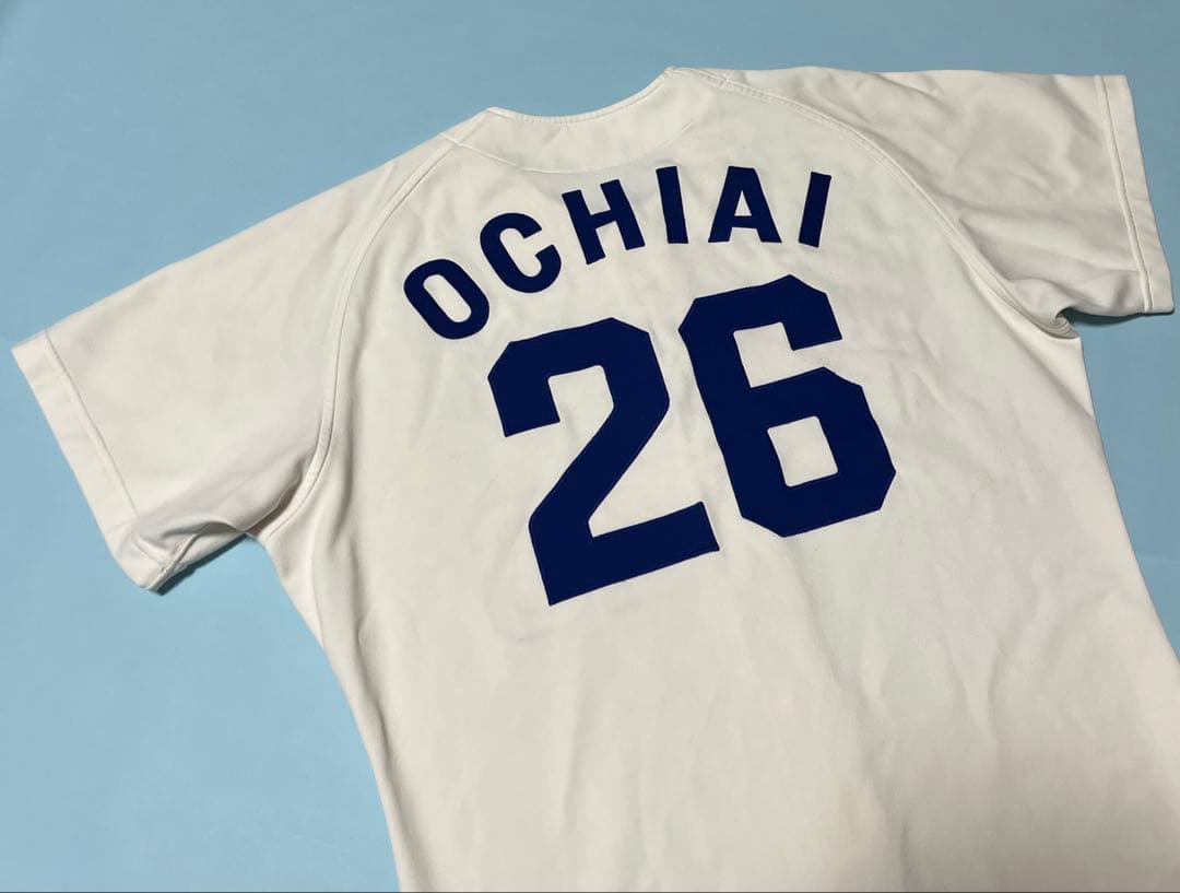 中日ドラゴンズ　落合英二投手ユニフォーム　球団支給品　実使用