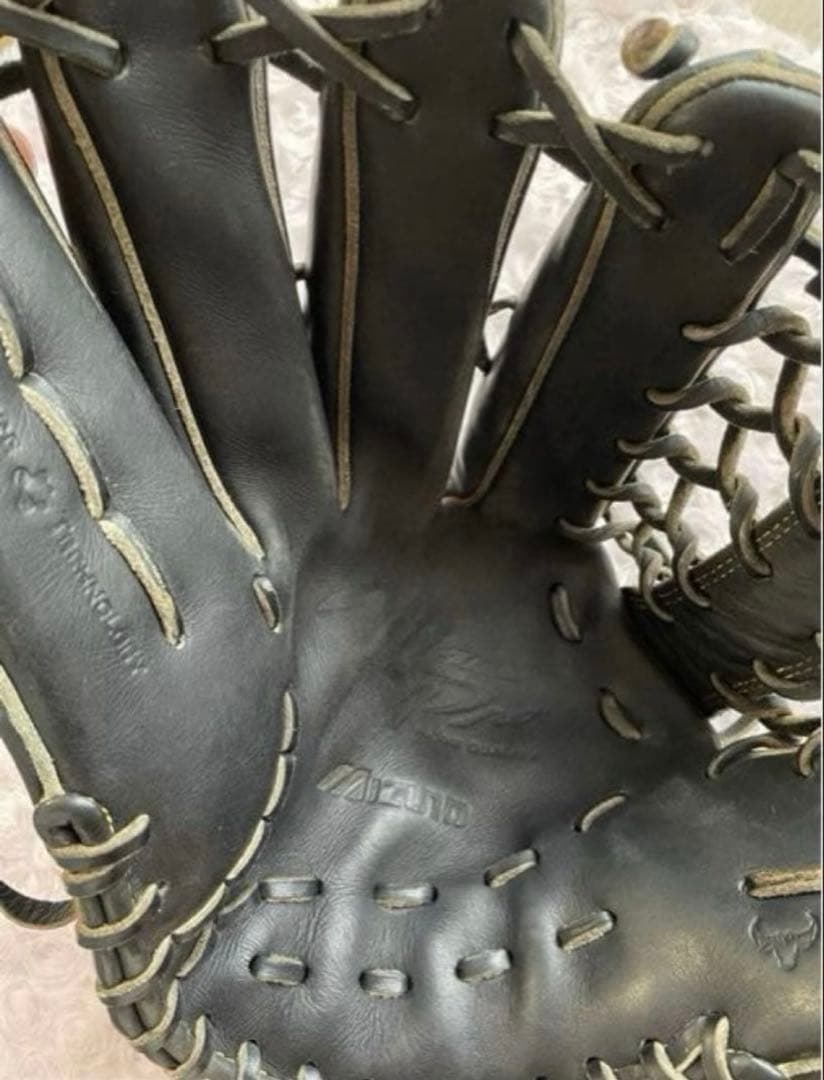 ミズノプロ　グローブ　硬式　外野手　H16007 左利き　Mizuno グラブ袋