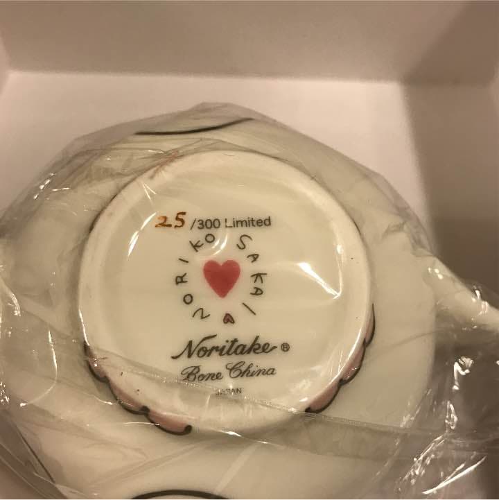 限定品！酒井法子(のりピー)デザイン ノリタケティーセット