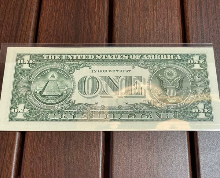 ポルシェ　1ドル札