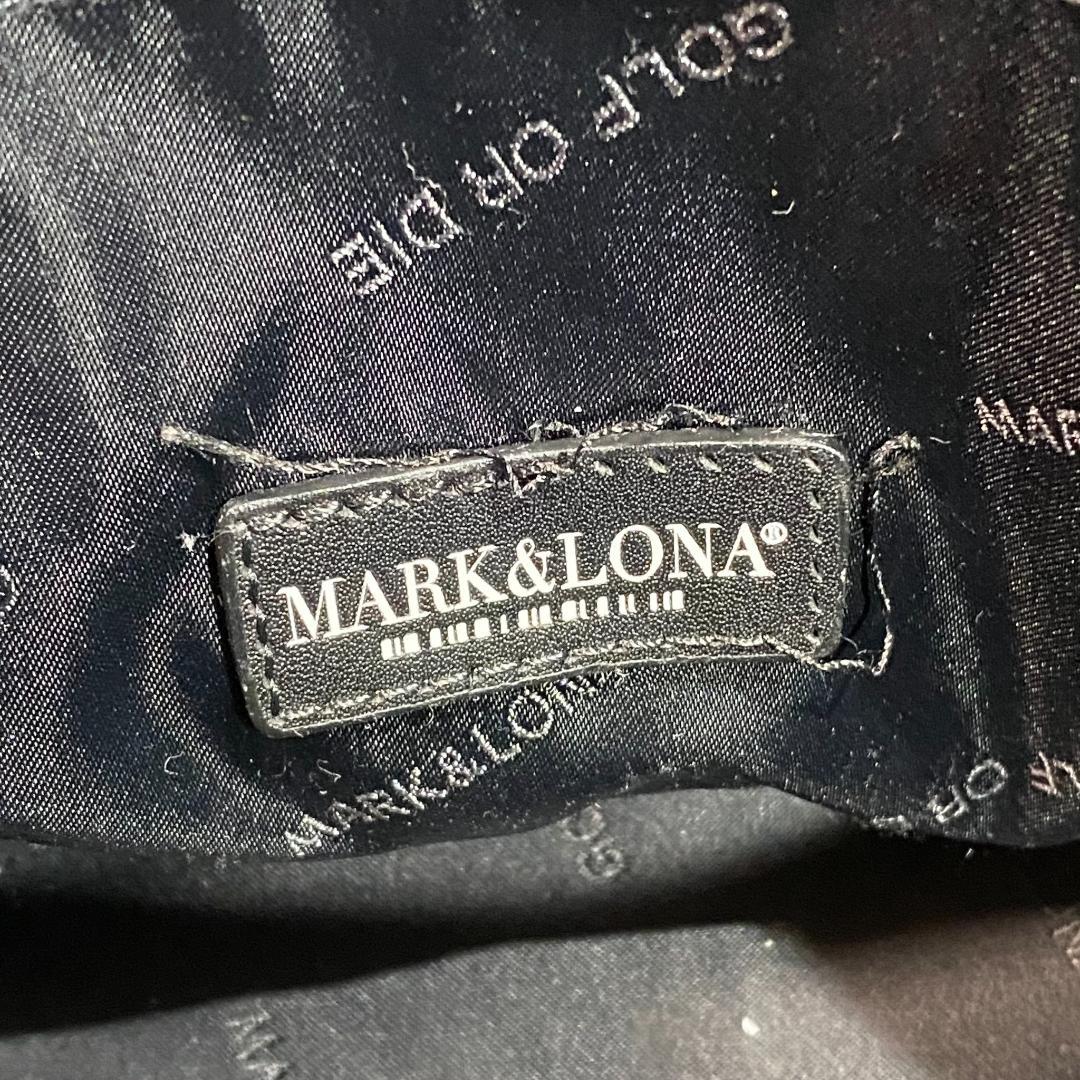 MARK＆LONA マークアンドロナ カートバッグ ブラック イエロー ゴルフ