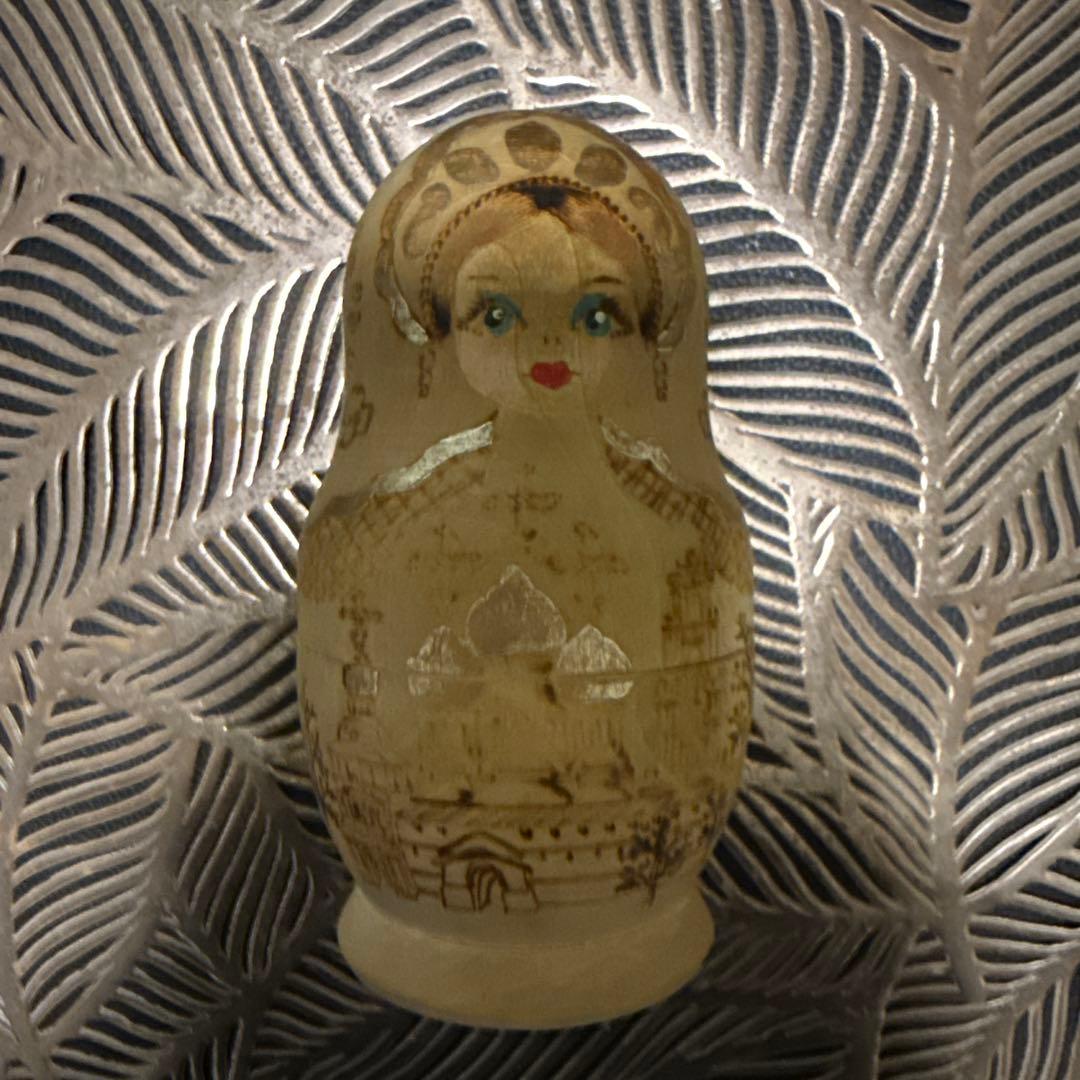 1995年木製マトリョーシカ 5個セット