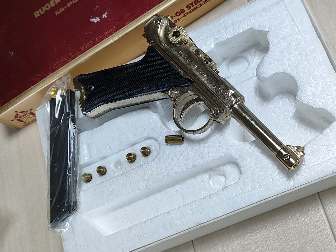 ルガーP-08　金属製モデルガン　マルシン