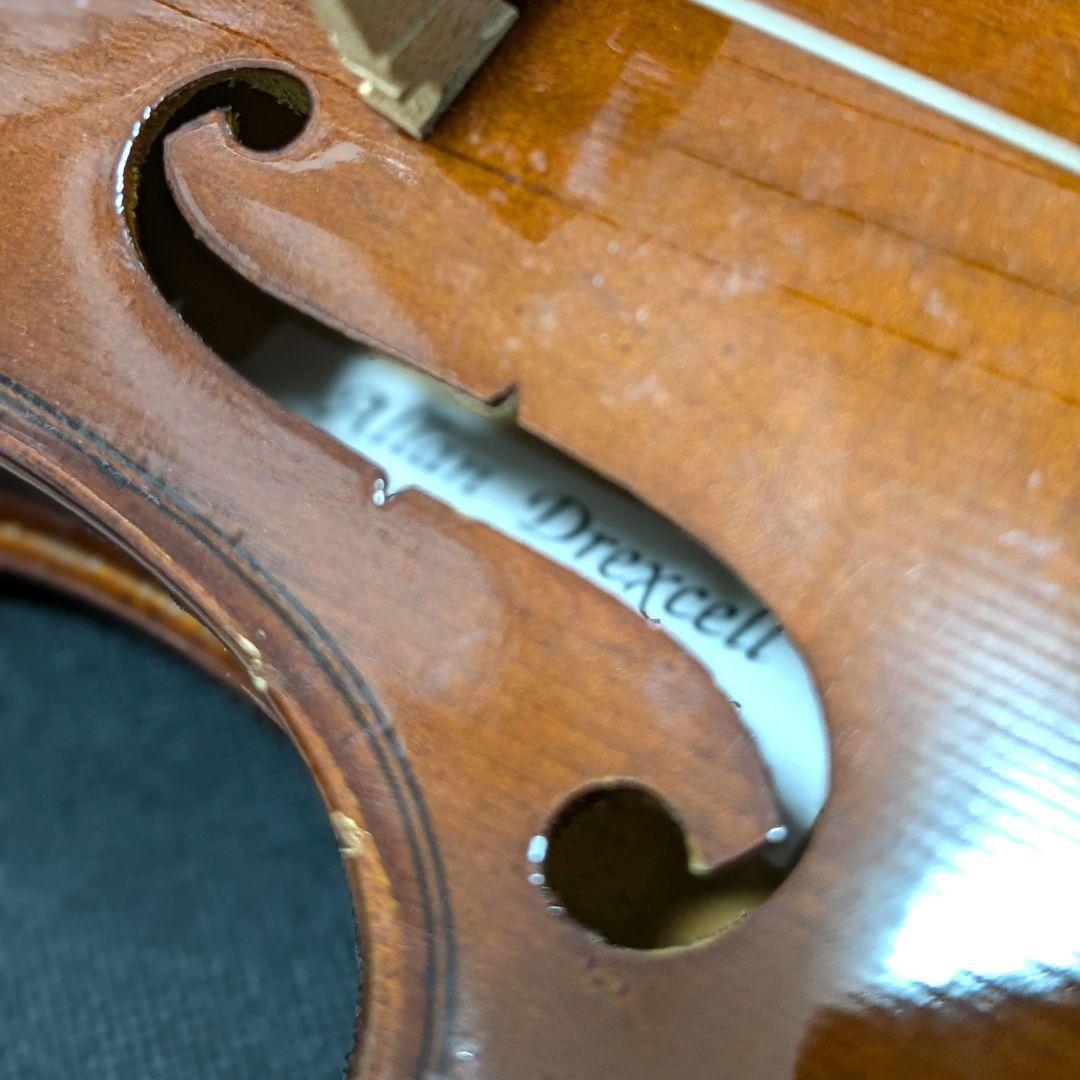 【子供用】ALLAN DREXCELL 分数バイオリン 1/2 ケース等一式