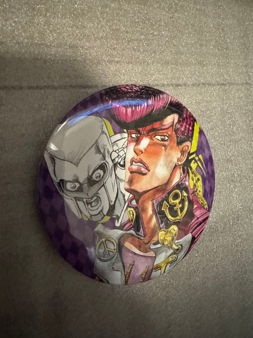 荒木飛呂彦原画展 ジョジョ展 in S市杜王町 2017 缶バッジ 東方仗助