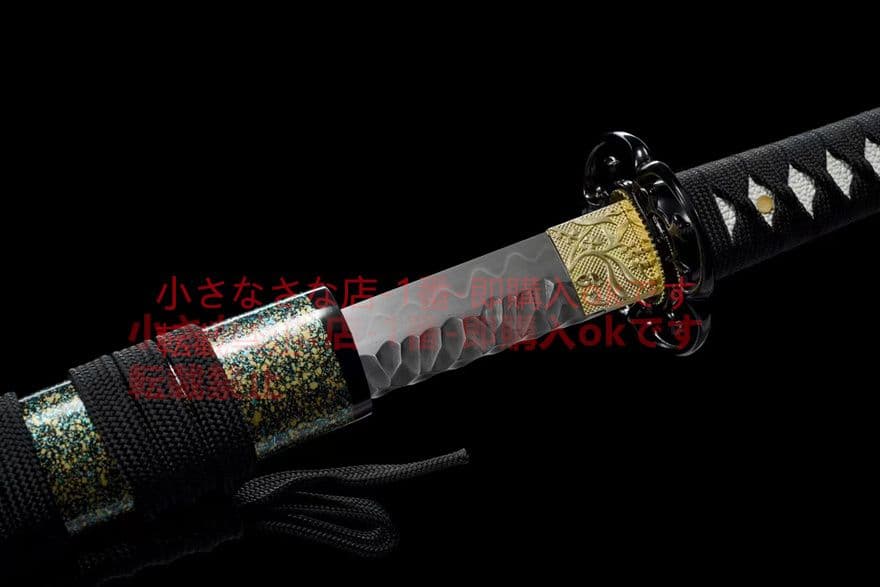 焼成打石紋T 10焼刃【千鈞】武具　刀装具　日本刀　模造刀 居合刀