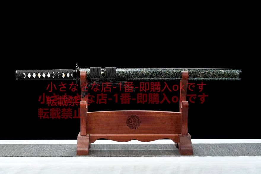 焼成打石紋T 10焼刃【千鈞】武具　刀装具　日本刀　模造刀 居合刀