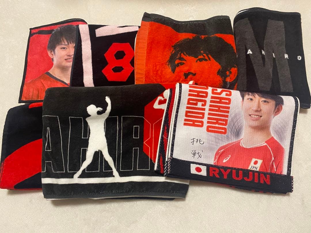 柳田将洋　龍神NIPPON　男子バレー　タオル