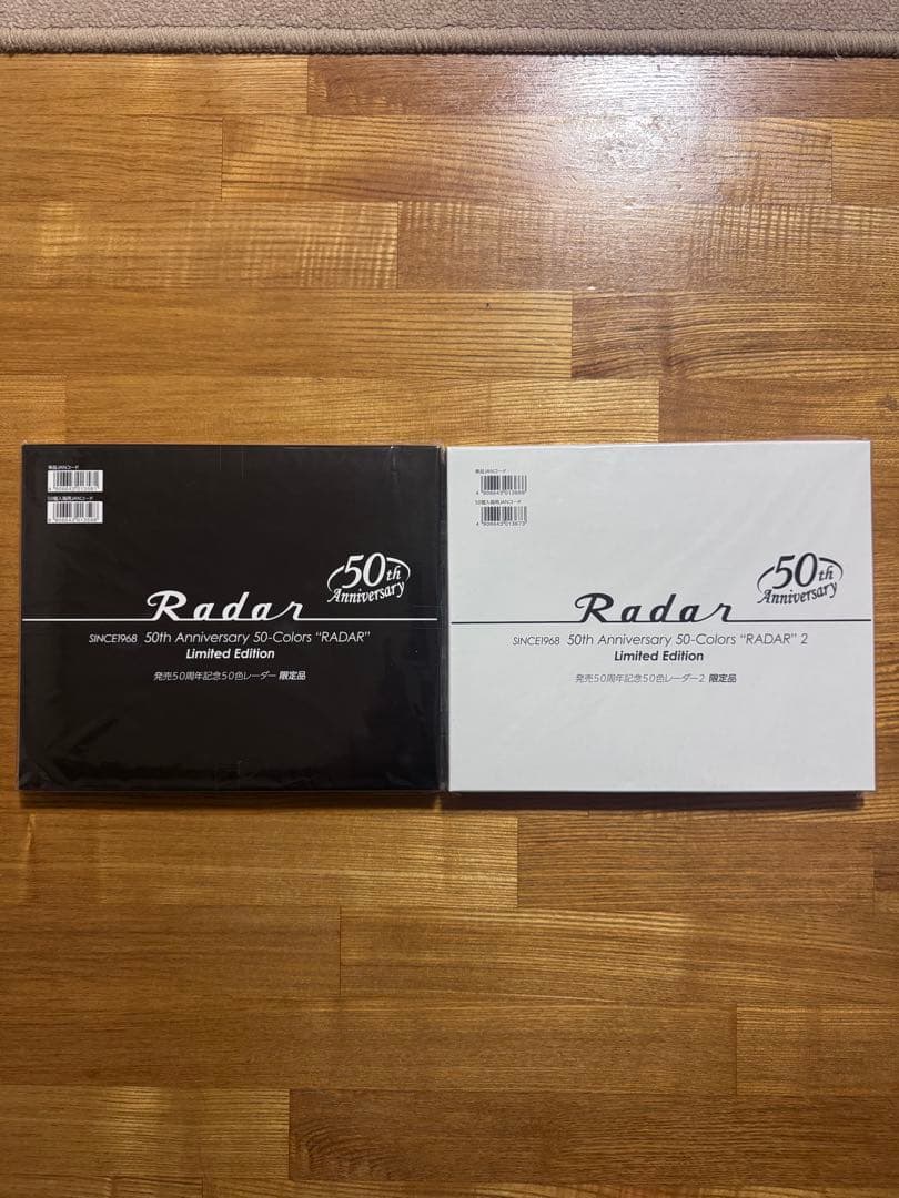 Radar 50th Anniversary 50-Colors 限定版　白/黒