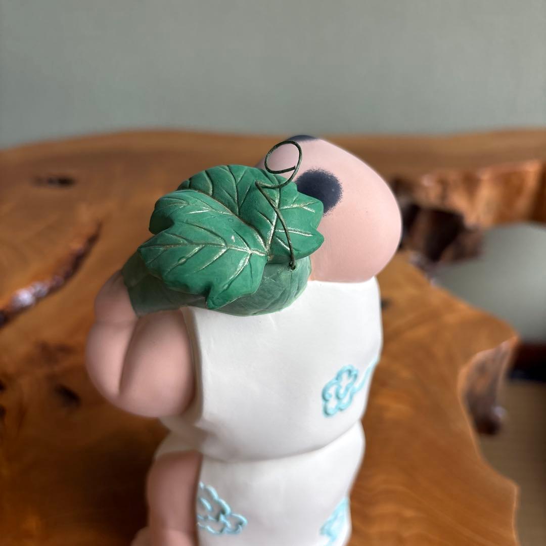 博多人形 白水英章 「へちま童子」 わらべの歳時記12ヶ月コレクション 創作人形