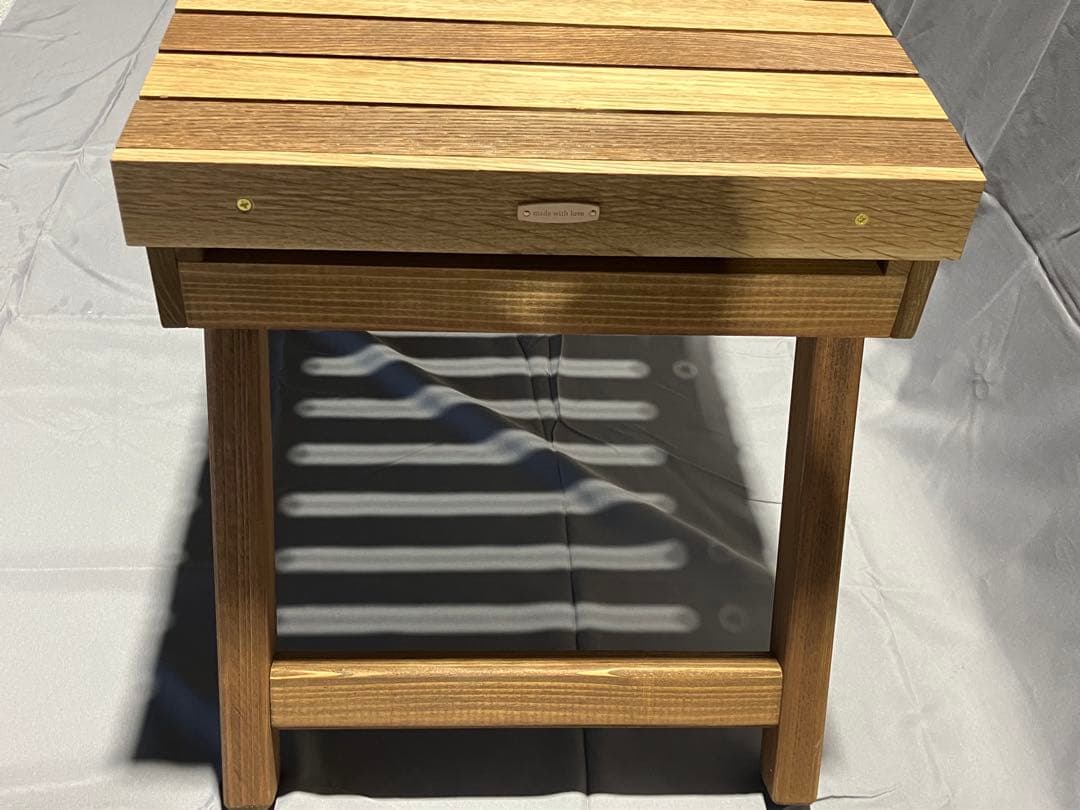 THEBOX 在庫品　天板天然オーク材　オイルフィニッシュ　引っ掛け金具付き