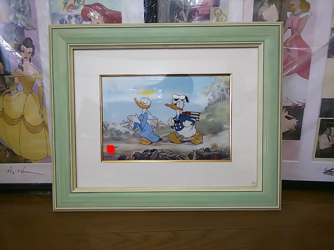 ディズニー セル画Donald's Better Self ドナルドの腕白時代