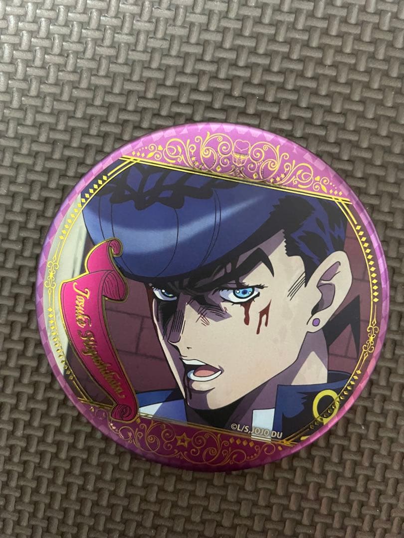 ジョジョの奇妙な冒険 アニメ展 東方仗助 缶バッジ
