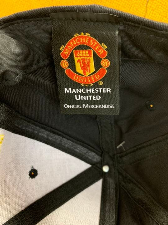 '99Man U三冠記念キャップ 公認商品 希少 未使用品タグ付き