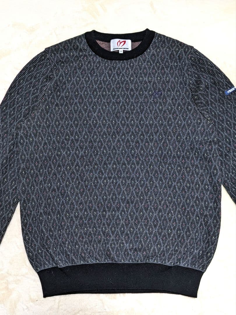 極美品✨MASTER BUNNY メンズウェア　ニットブルゾン サイズ５