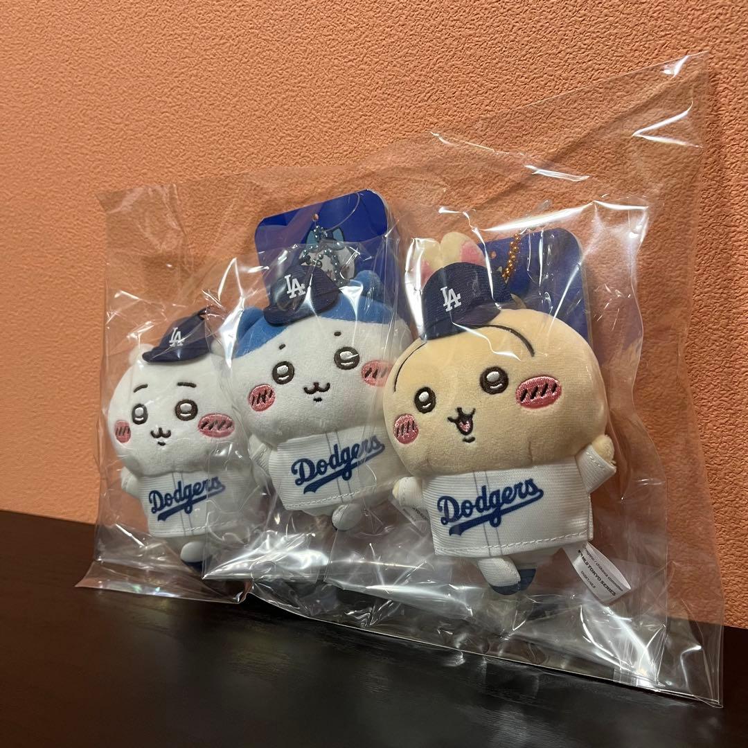 ちいかわ MLB TOKYO SERIES マスコット 3種 トートバッグ