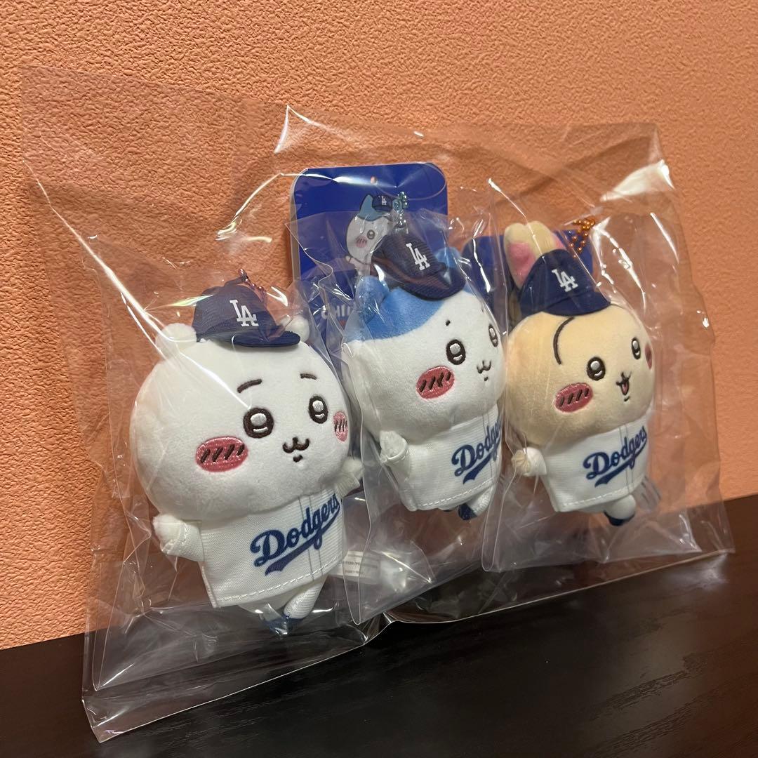 ちいかわ MLB TOKYO SERIES マスコット 3種 トートバッグ