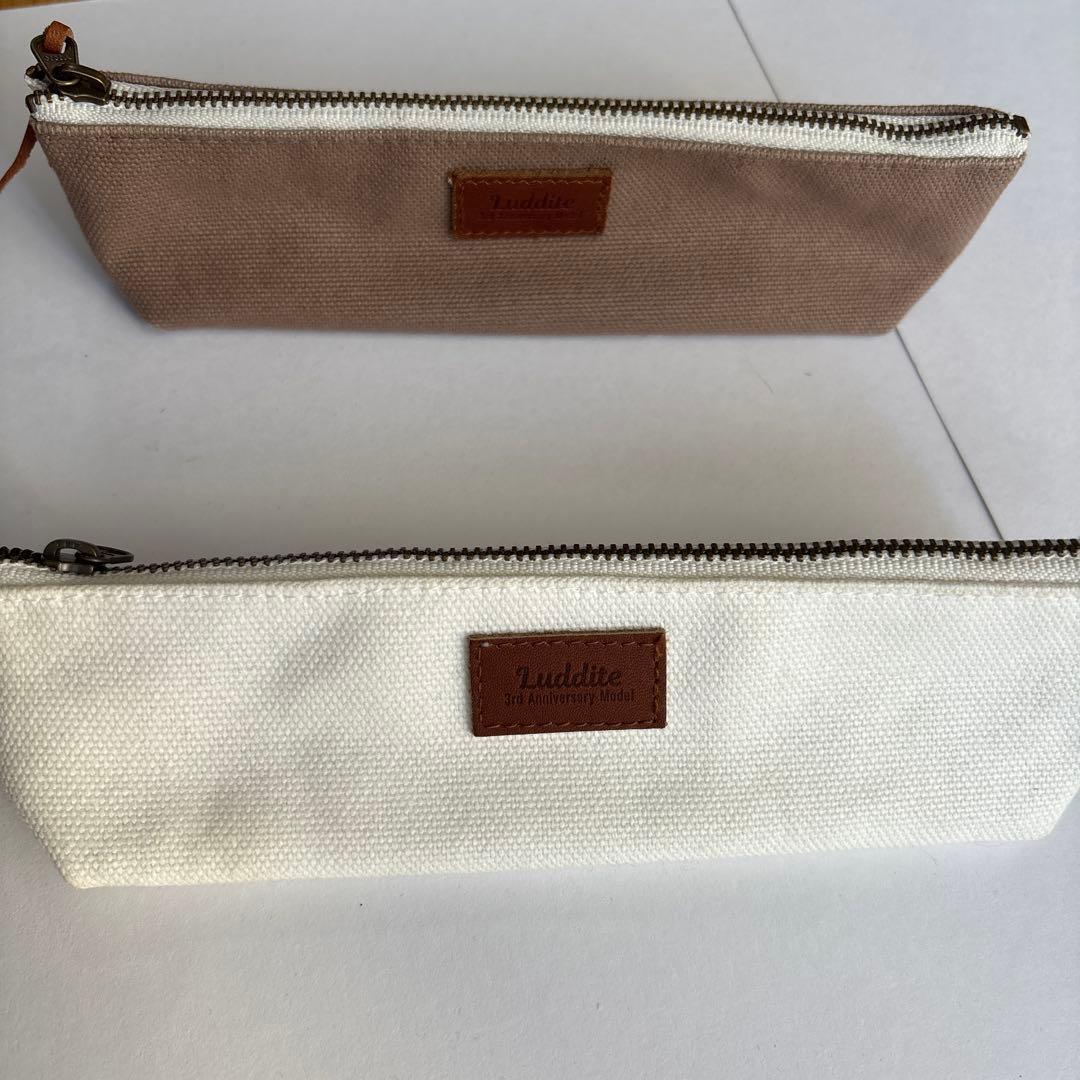 Luddite キャンバス ペンケース 2色セット