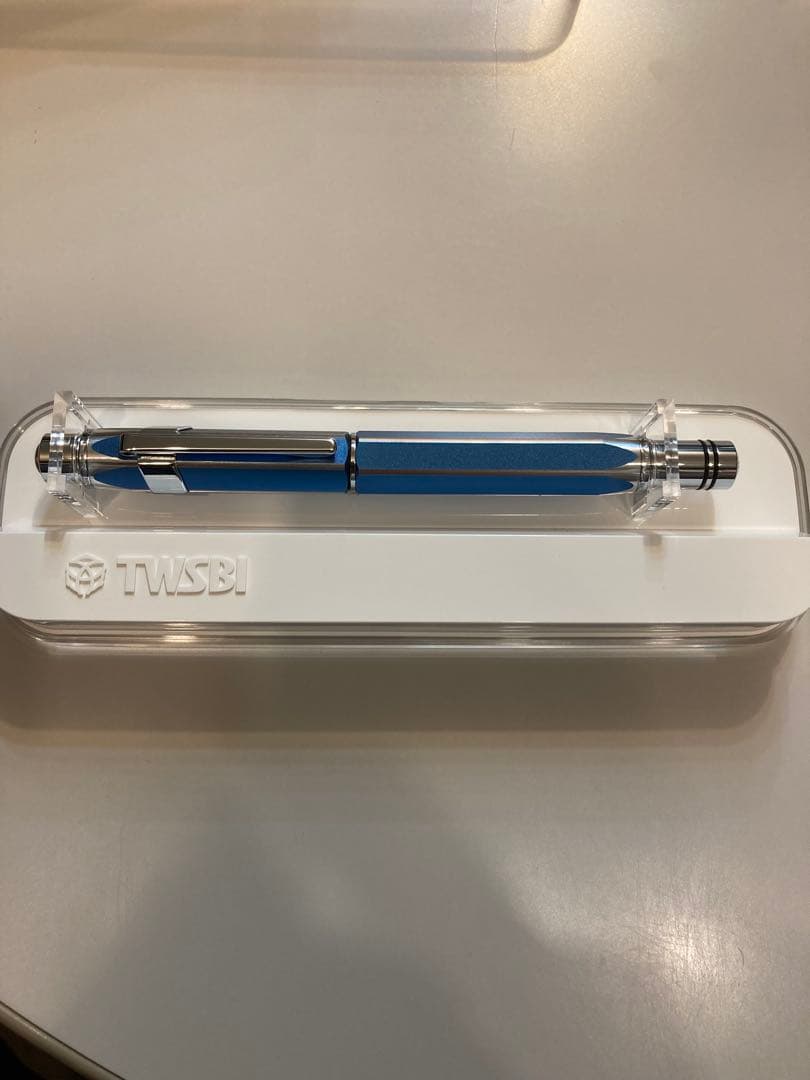 ツイスビー　TWISBI Precision プレシジョン　青　限定　F細字