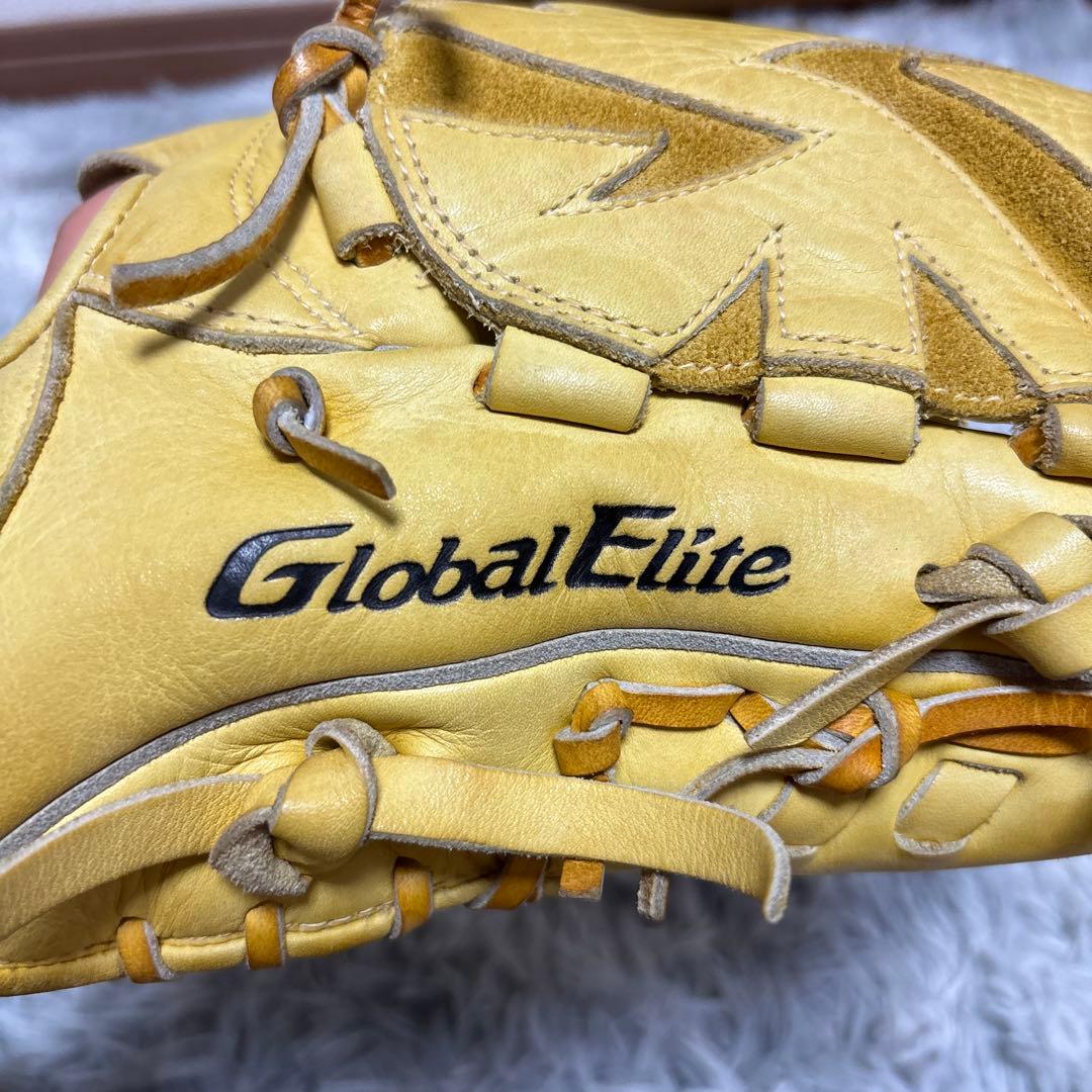 Mizuno 軟式グローブ イエロー 右投げ