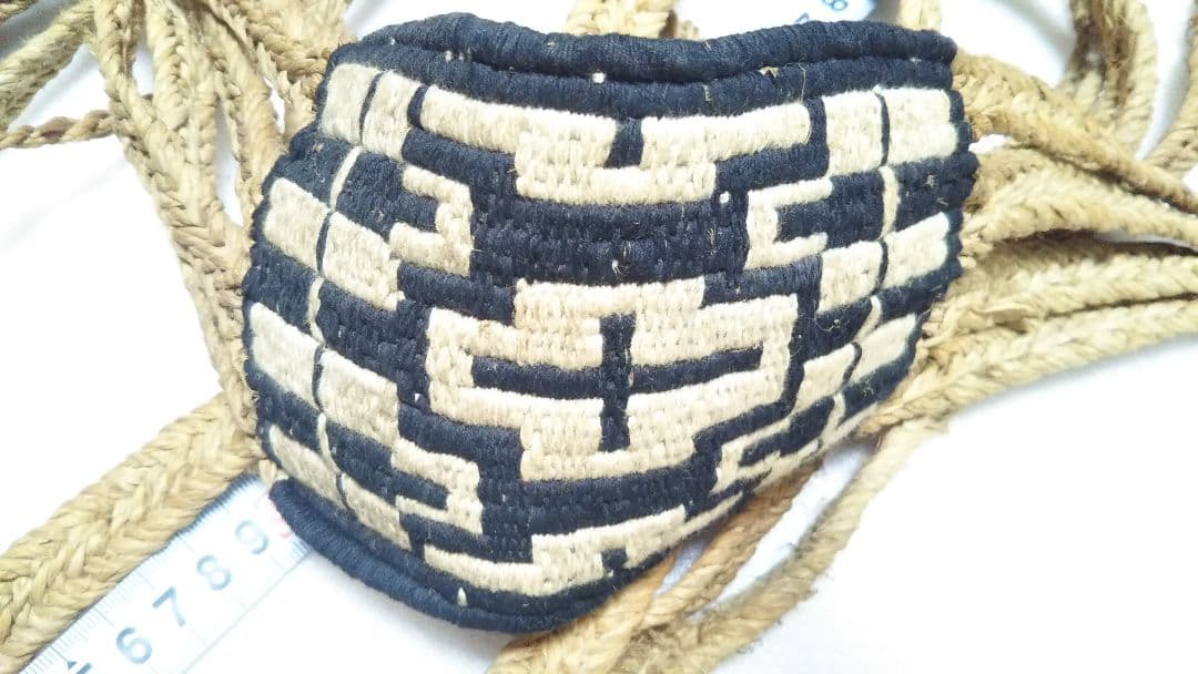 (値下げ)アイヌ背負い縄　タラ　希少民具