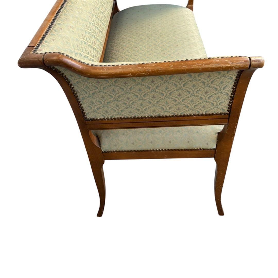 アンティークソファ ヨーロピアンクラシカル 2人掛けソファ ベンチソファ