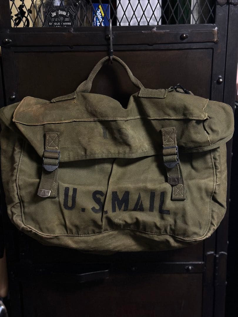 U.S. MAIL ミリターバック　50s 軍物　room.no6 キャンバス