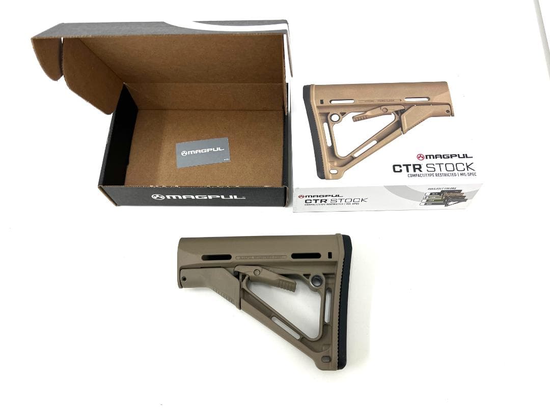 実物 MAGPUL CTR Stock MIL SPEC FDE 新品未使用