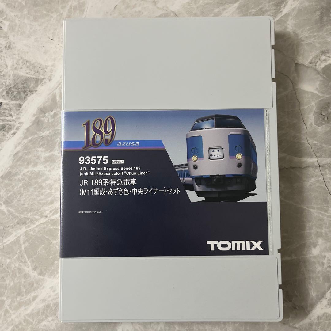 tomix 93575 189系　M11編成・あずさ色・中央ライナーセット