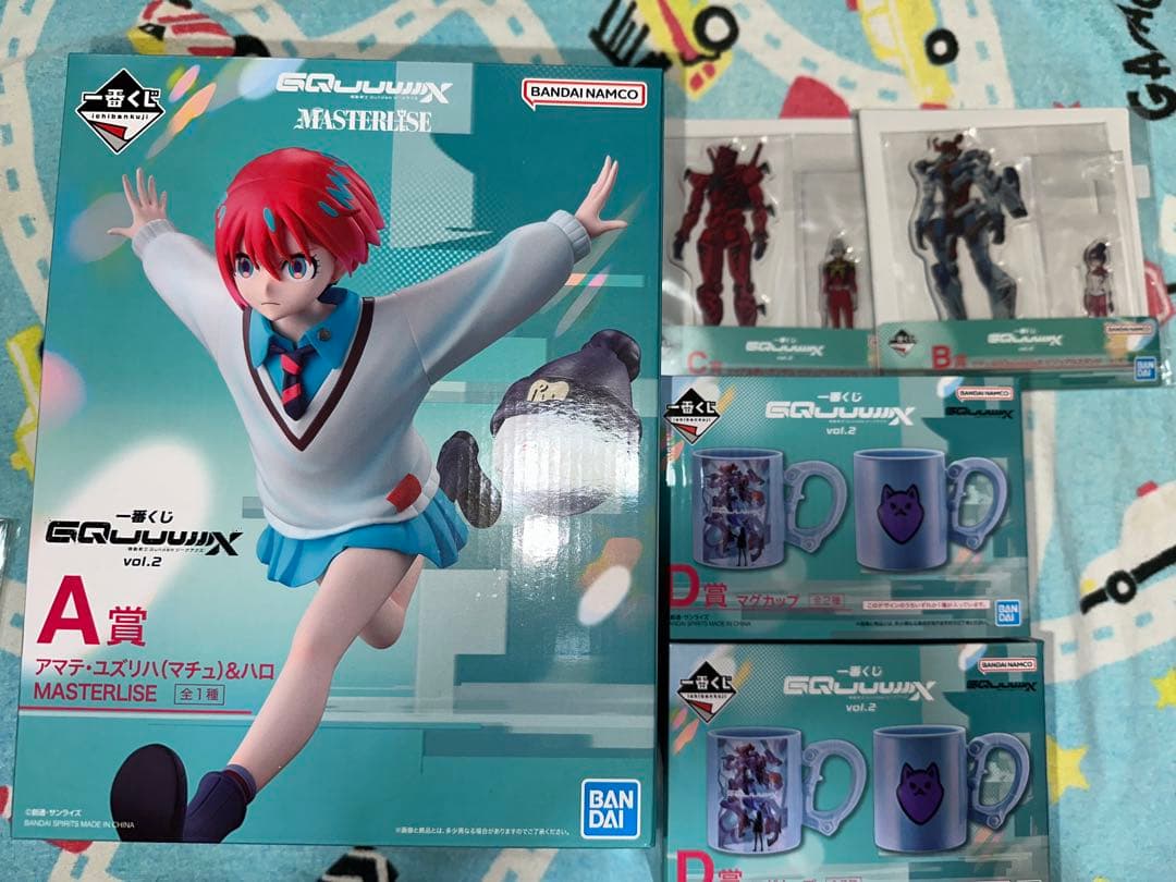 一番くじ　機動戦士 ガンダム ジークアクスvol.2 Ａ賞からＤ賞セット