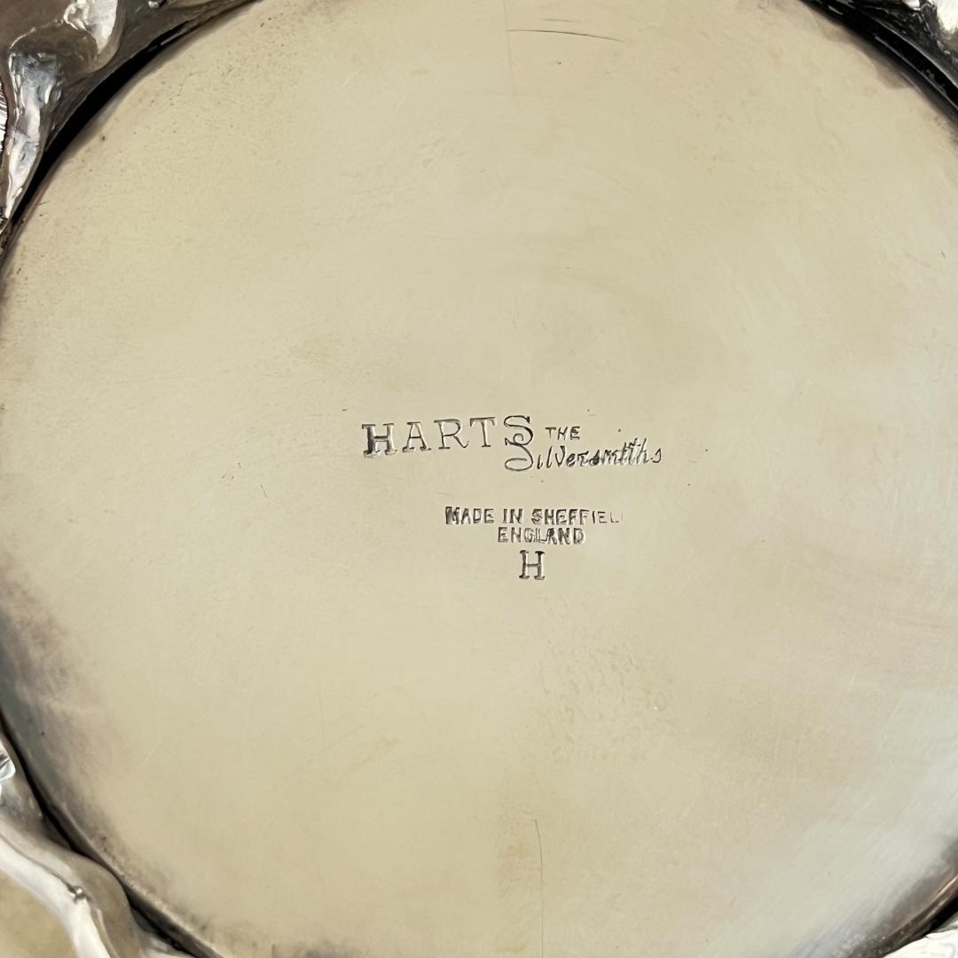 【Harts The Silversmiths】 ファルコンのティーセット 3点