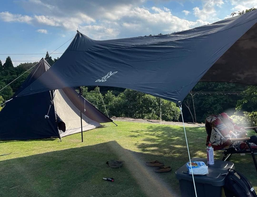 ワンポールテントM 黒