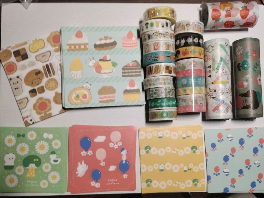 【まとめ売り】mizutama マステ 両面テープ 裏紙メモ mt wrap