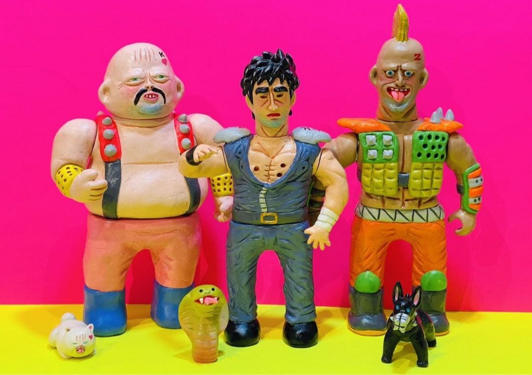 新品　デハラユキノリ 北斗の拳 リアルヘッド　真頭玩具　realhead