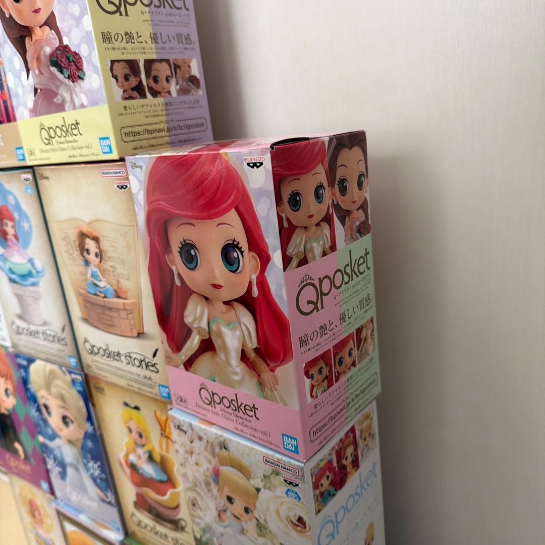 ディズニー Qposket フィギュア 14コ