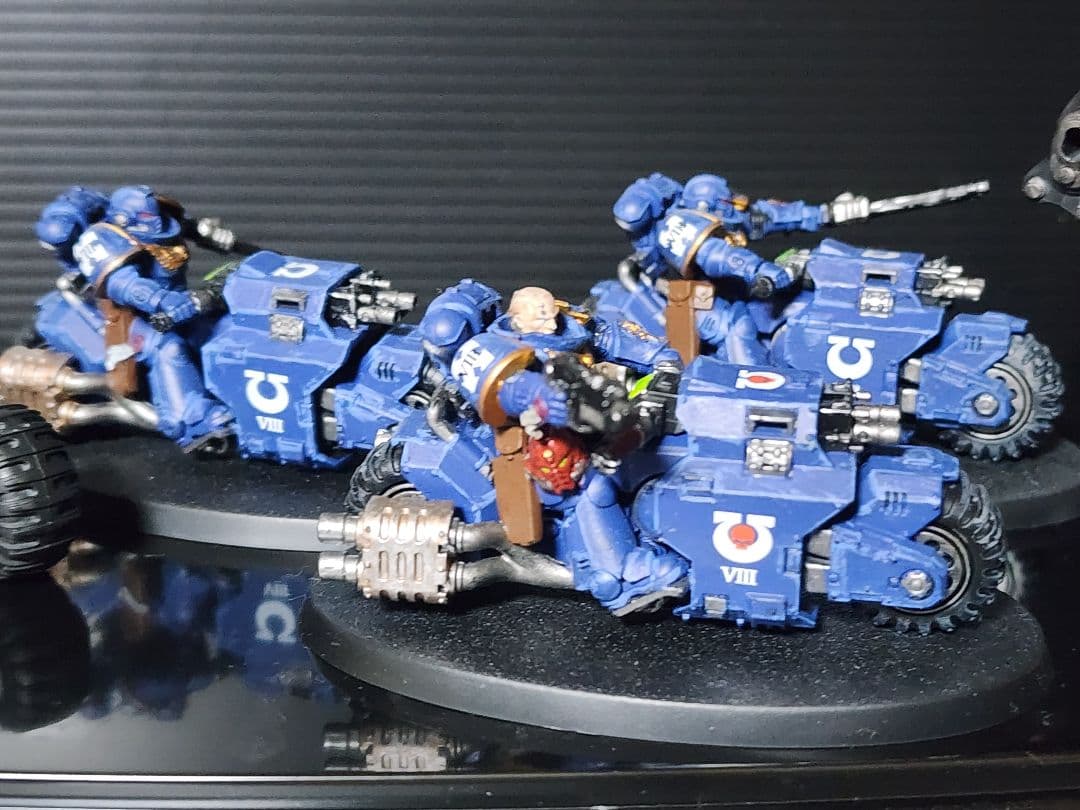 週刊ウォーハンマースペースマリーン全種塗装済み。バラ売り不可。