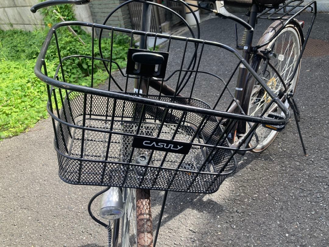 自転車　カジュリー27インチ 6段変速 オートライト アサヒ