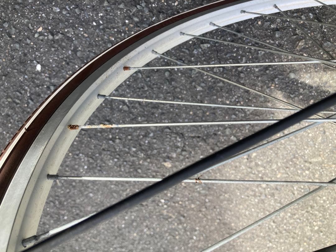 自転車　カジュリー27インチ 6段変速 オートライト アサヒ