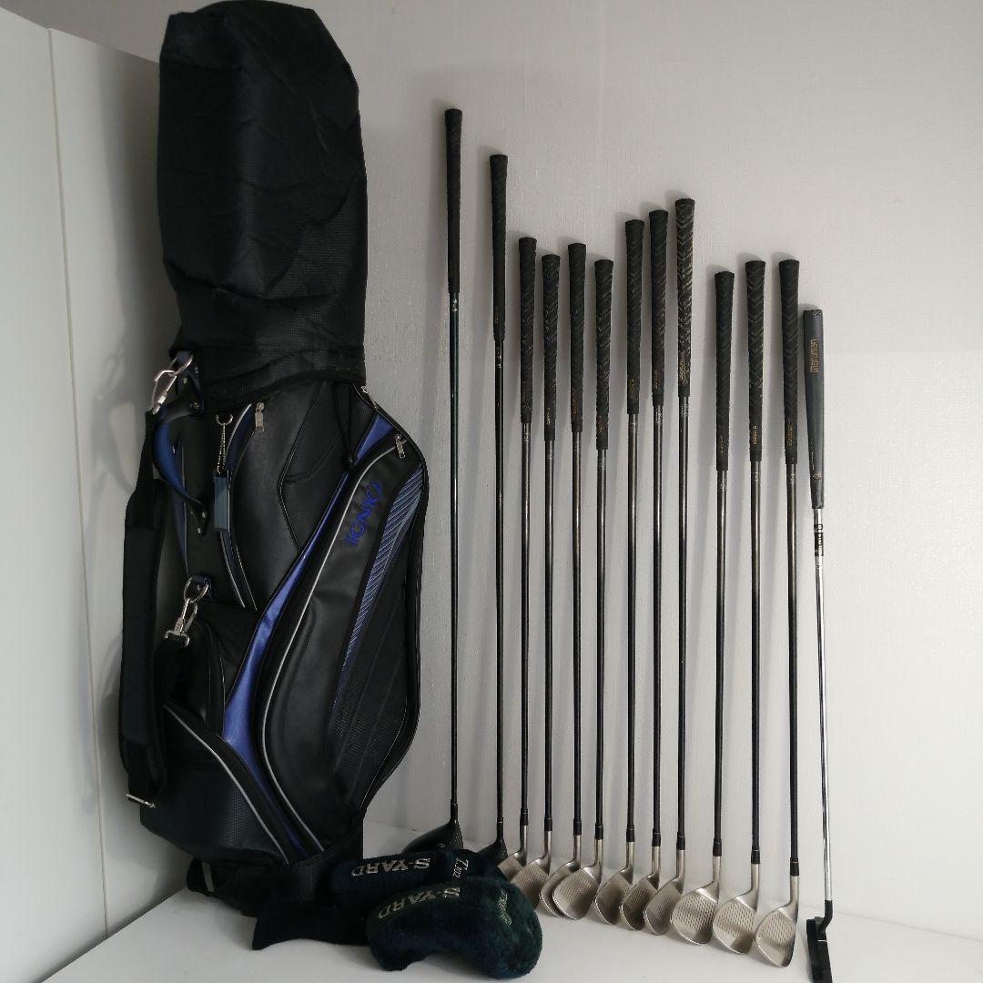 IGNIOキャディーバック+ゴルフクラブセット