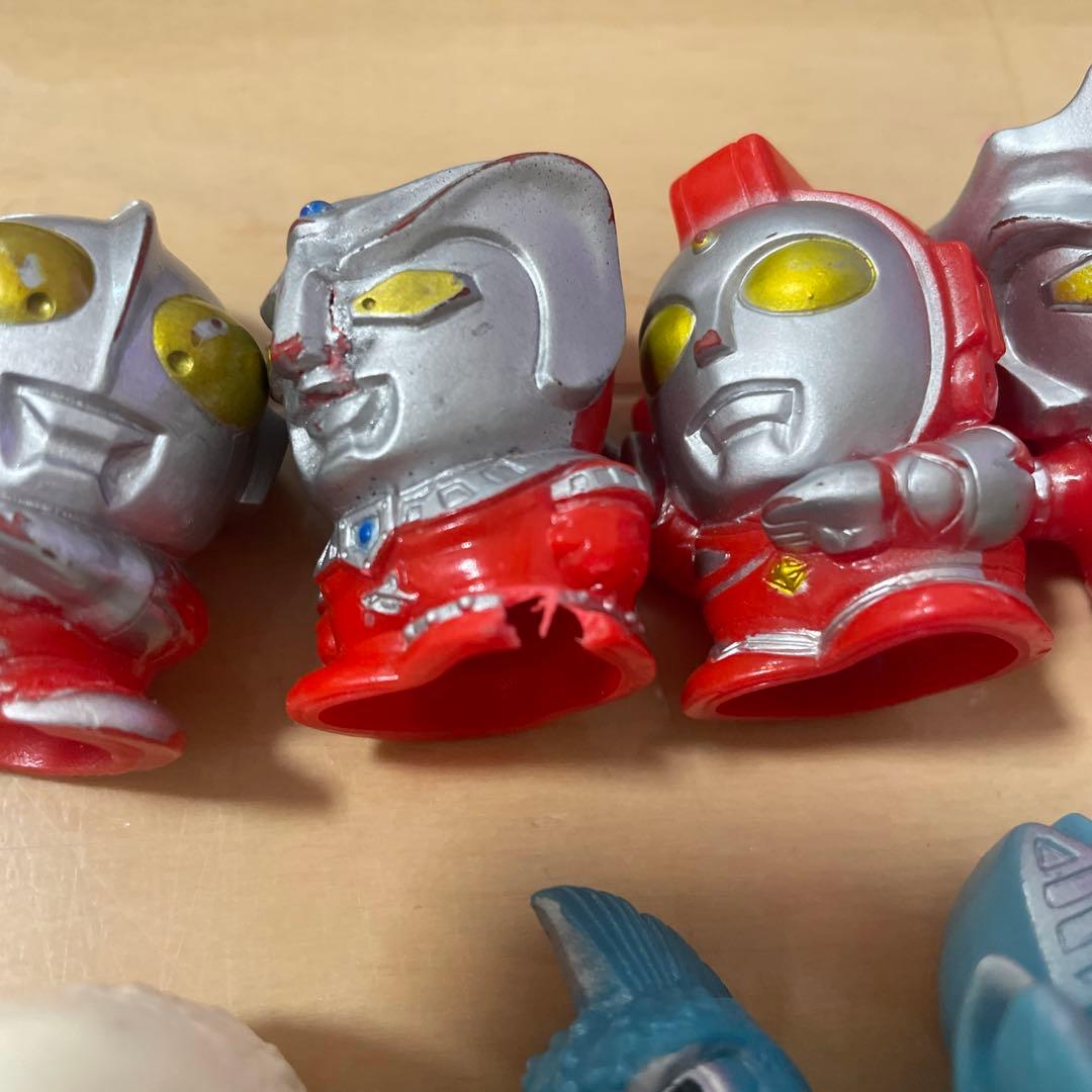 ウルトラマン　ゴジラ　レア　レトログッズまとめ売り　ソフビ　Ultraman