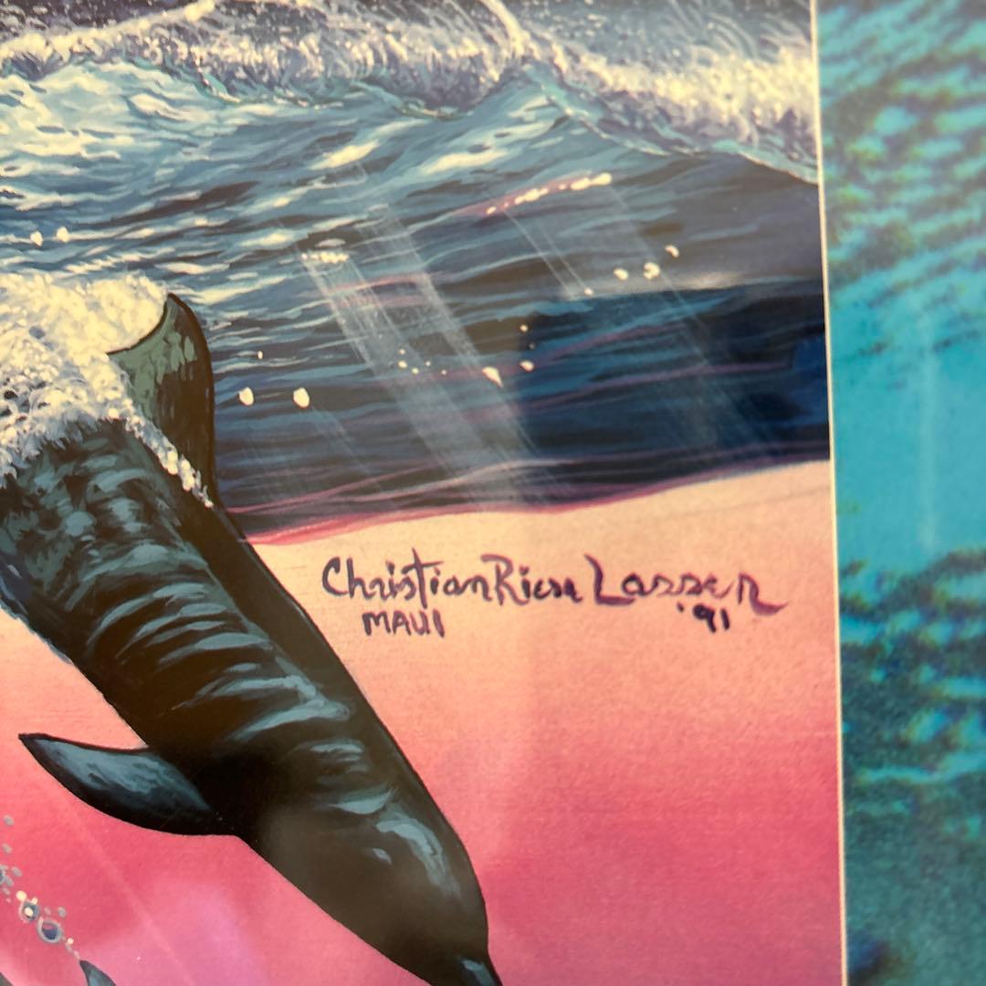 ラッセン　ザインフィニットウェイ　アート　ポスター　額入り