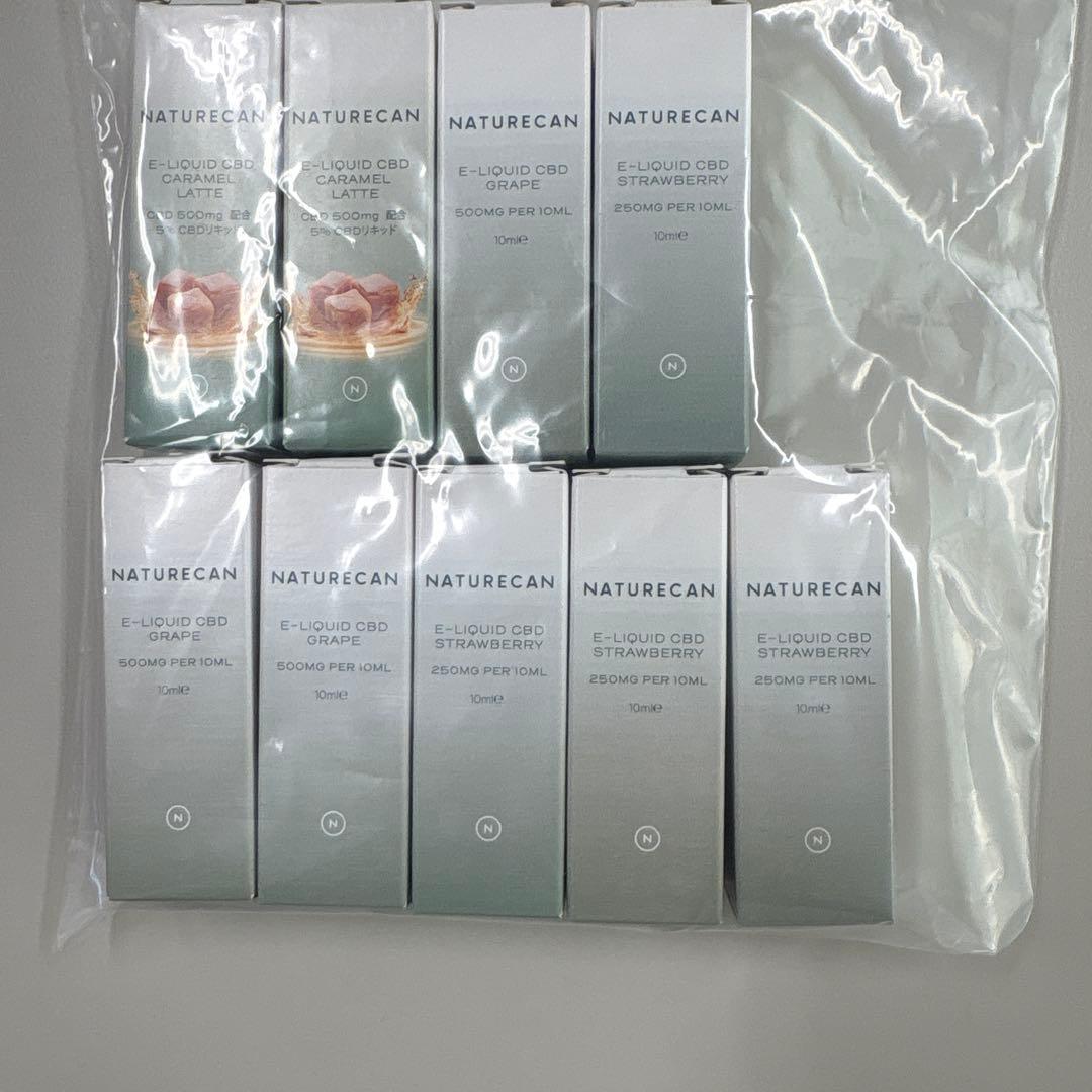 NATURECAN CBD E-Liquid 3種セット　合計9