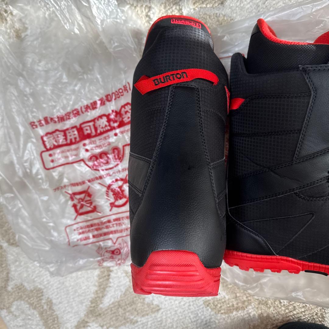 BURTON/バートン ハイライン ボア BOA 28.5 ブラック×レッド