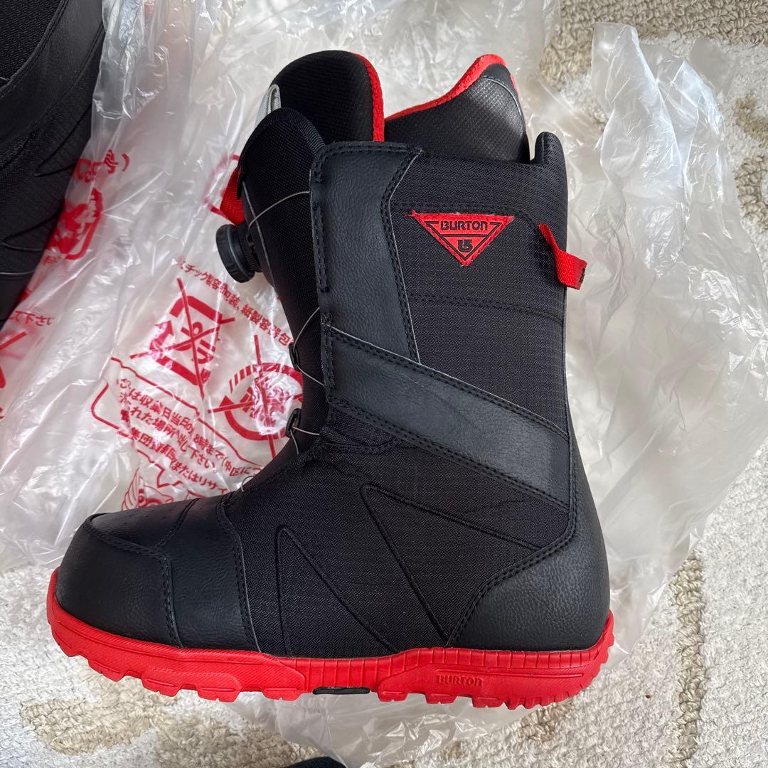 BURTON/バートン ハイライン ボア BOA 28.5 ブラック×レッド