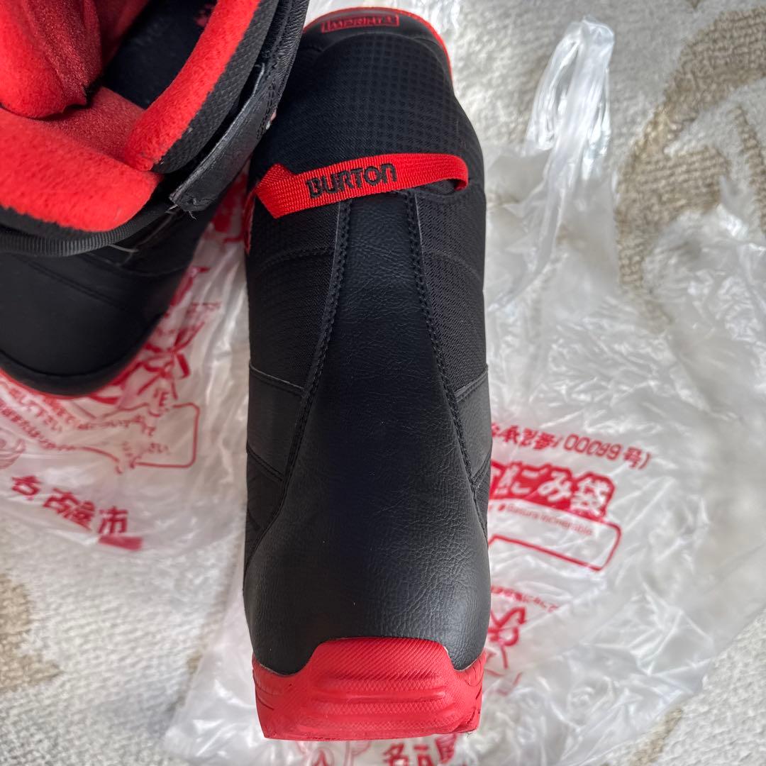 BURTON/バートン ハイライン ボア BOA 28.5 ブラック×レッド