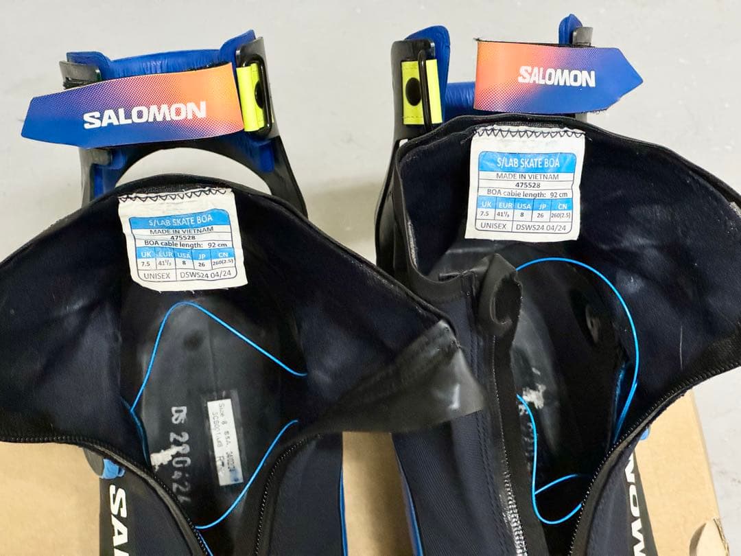 SALOMON S/LAB SKATE BOA クロスカントリースキーブーツ